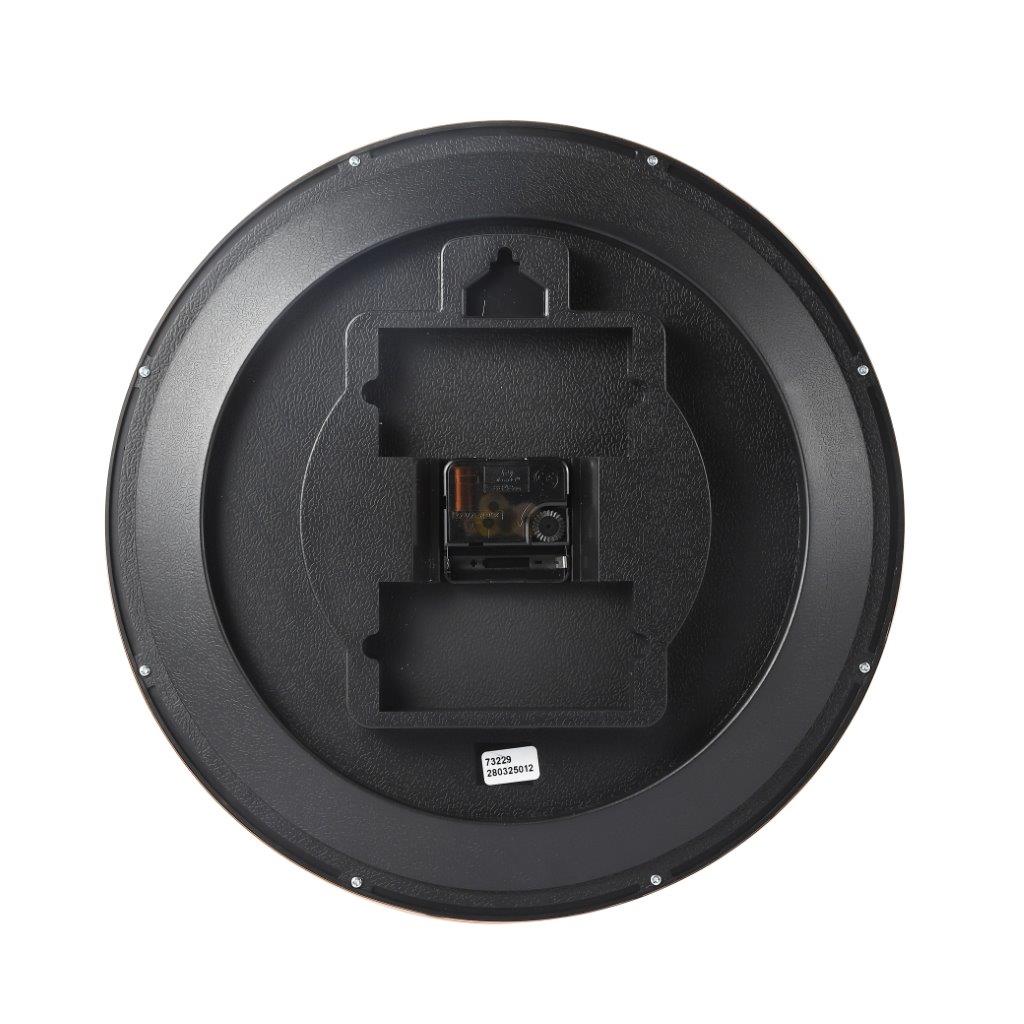 Minimalist Design White Round Analog Wall Clock 36 cm