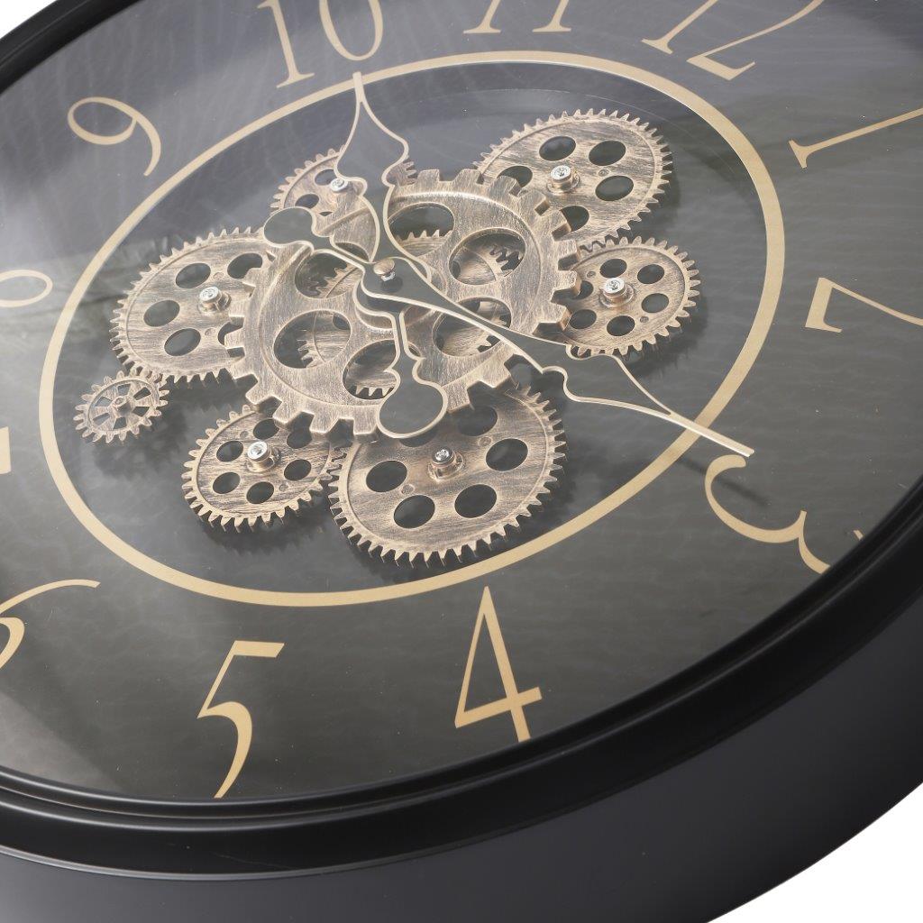 Antique Analog 3d Royal Vintage Design Wall Clock 45 cm