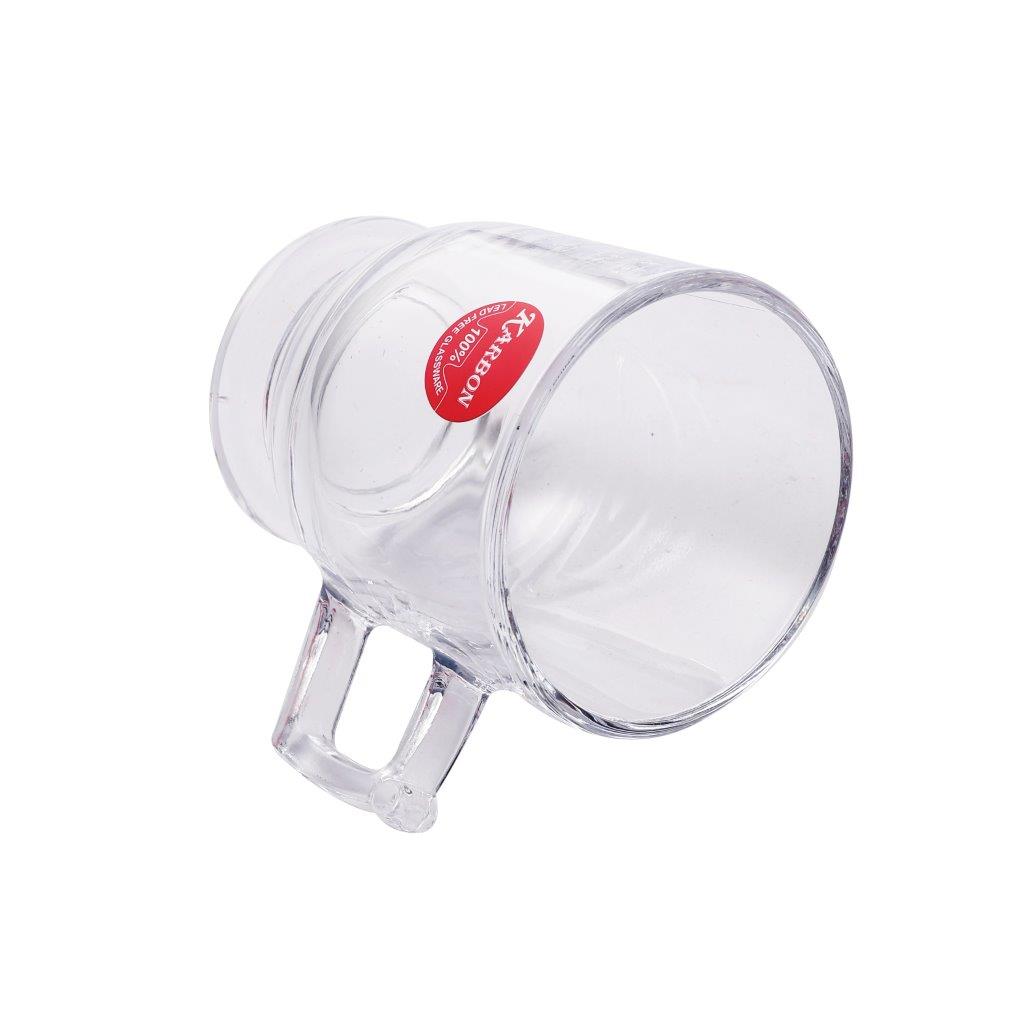 Premium Lead Free Glass Tea Cup Set of 6 Pcs 164 ml