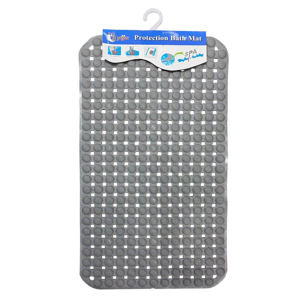 Multi Color Abstract Design Non Slip Bath Mat 37*68.5 cm