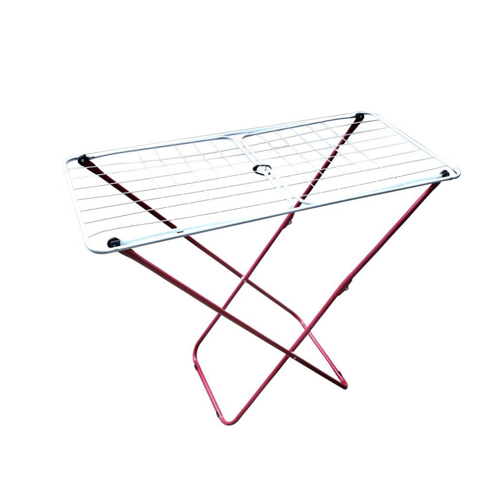 Iron Cloth Drying Rack Foldable Indoor/Outdoor 180*50*105 cm