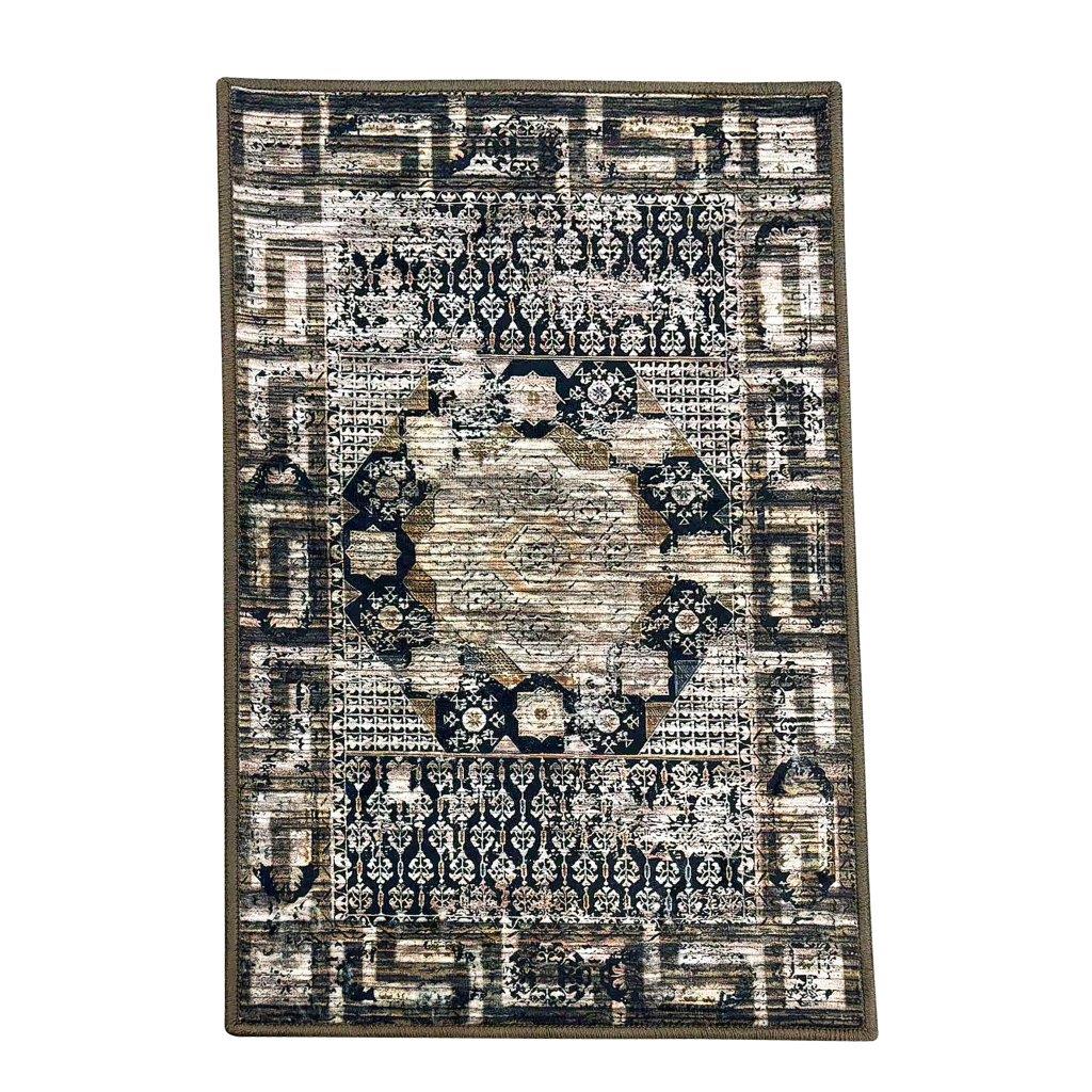 Super Soft Abstract Print Indoor Outdoor Non Slip Waterproof Floor Mat 50*80 cm