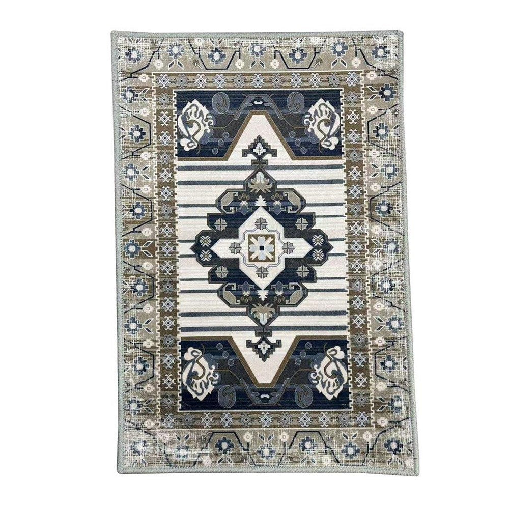 Super Soft Abstract Print Indoor Outdoor Non Slip Waterproof Floor Mat 50*80 cm