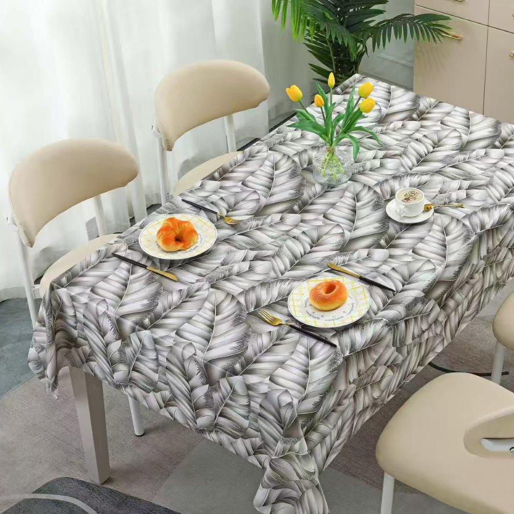 Premium Abstract Design PVC Table Cloth Table Cover Protector 1.37*20 m