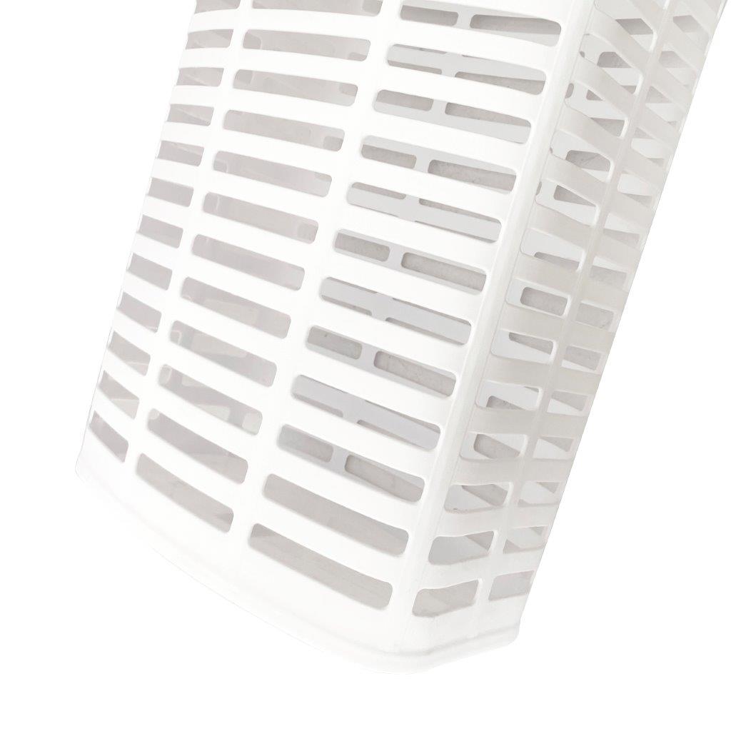Multipurpose Plastic Laundry Hamper Basket with Lid 44*34*57 cm