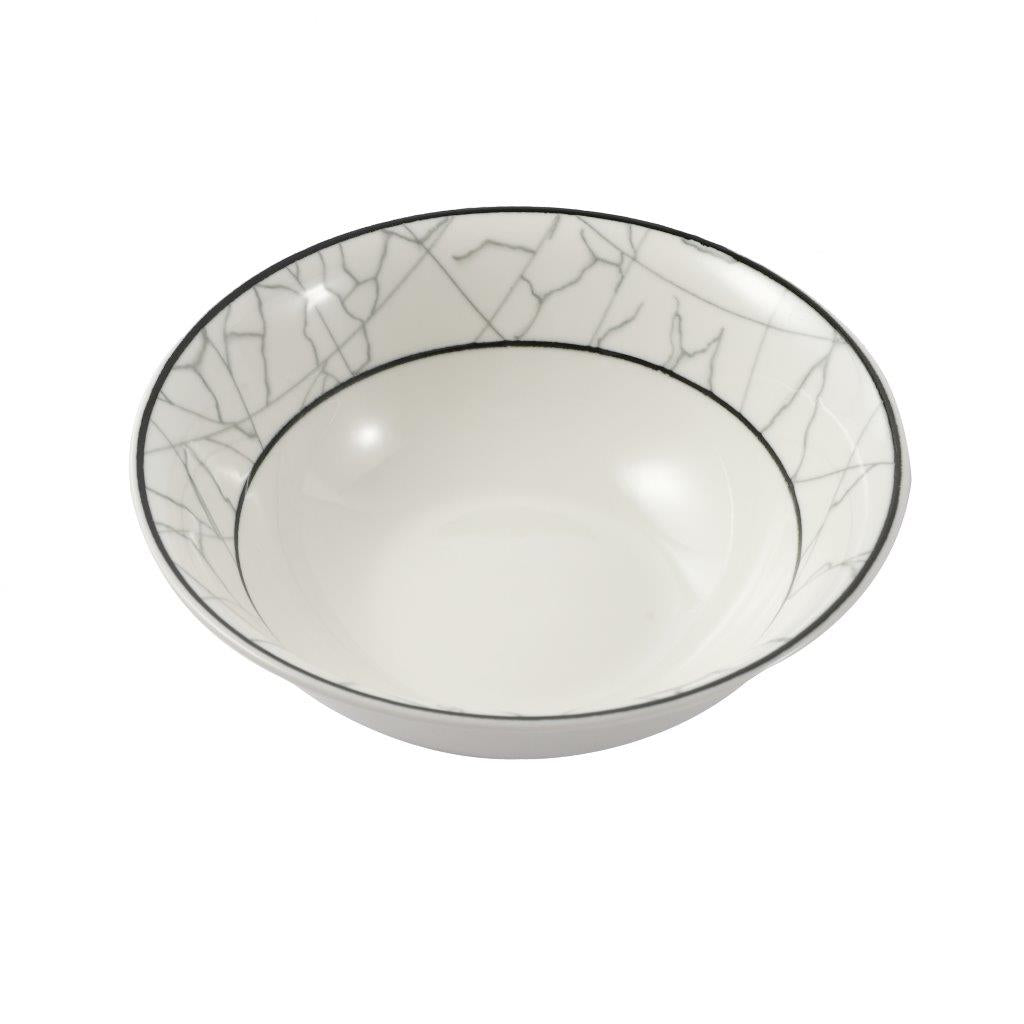Abstract Print Ceramic Tableware Round Serving Dish Bowl 6 cm
