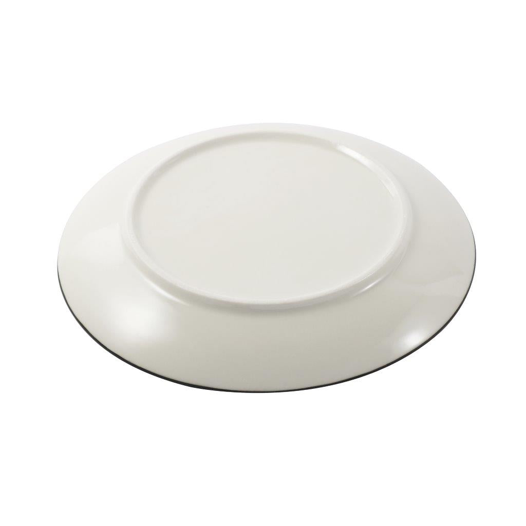 Abstract Print Ceramic Tableware Round Serving Dinner Plate 7.5 cm