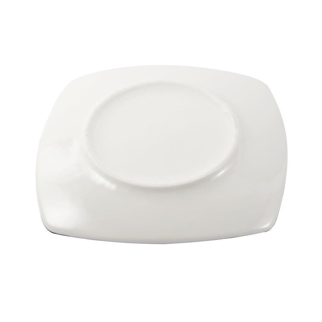 Abstract Print Ceramic Tableware Round Serving Dish Plate 9.5 cm