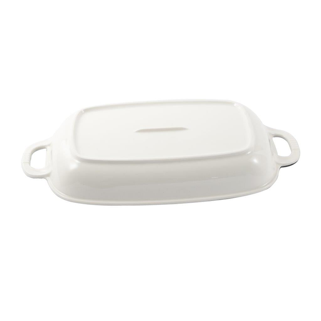Abstract Print Ceramic Tableware Oval Serving Dish Plate 13 cm
