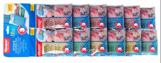 Kleaner Cleaning Scourer Pad Pack of 12 63*20*3 cm