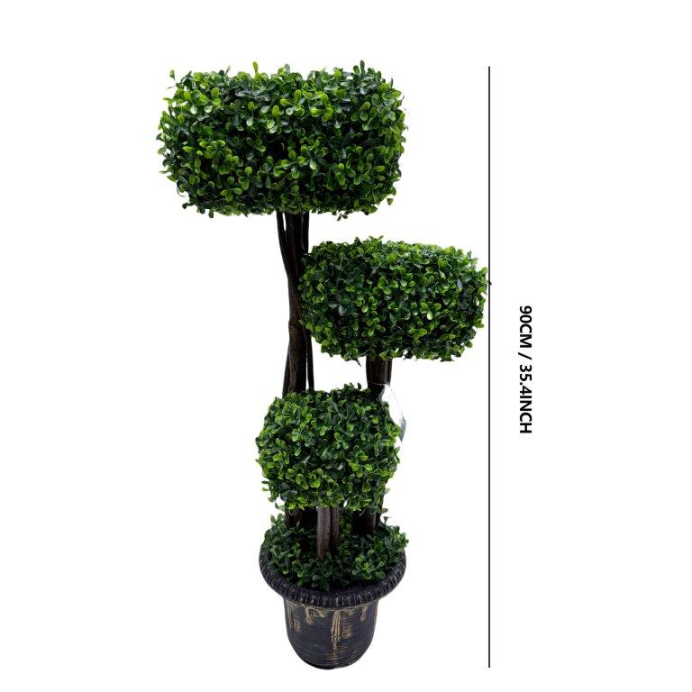 Realistic Touch Artificial Plant Flower Pot Home Interior Deco 90 cm3 :1ni:7,E
1:.