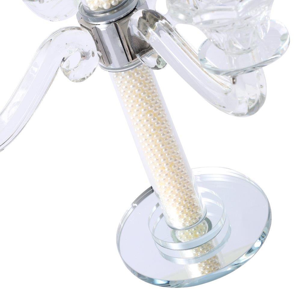 Home Decor Crystal Decor Table Top Candleholder 9 Arms 45 cm
