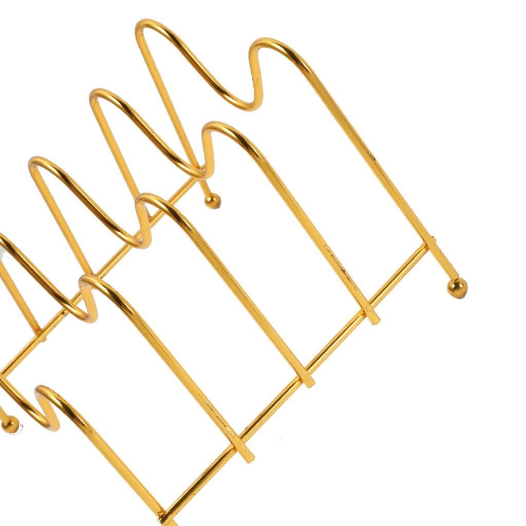 Iron Tray Stand Plate Display Holder18*18*14.5 cm