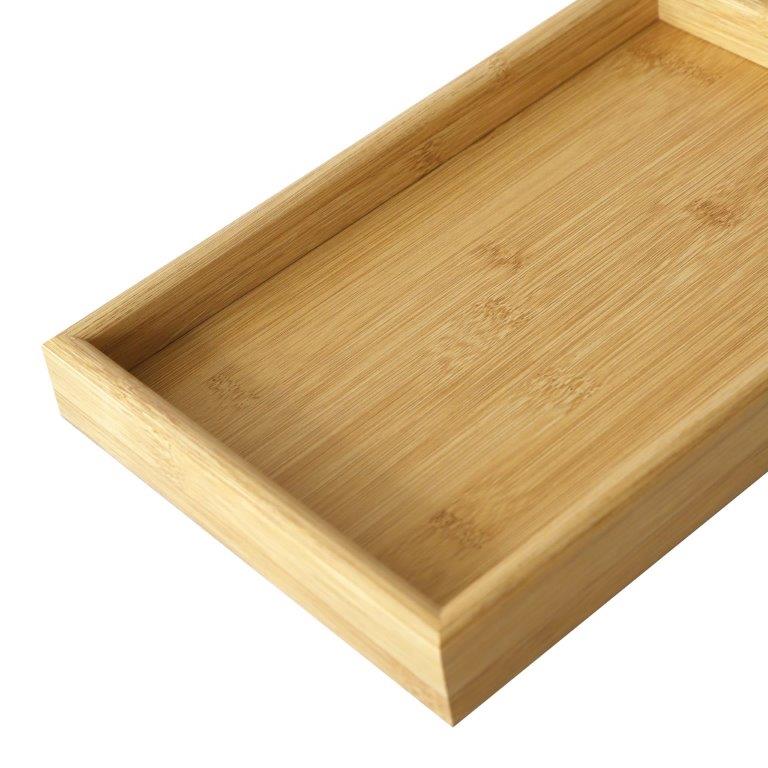 Abstract Deco Food Tray MDF Rectangle Serving Tray Set of 3 Pcs