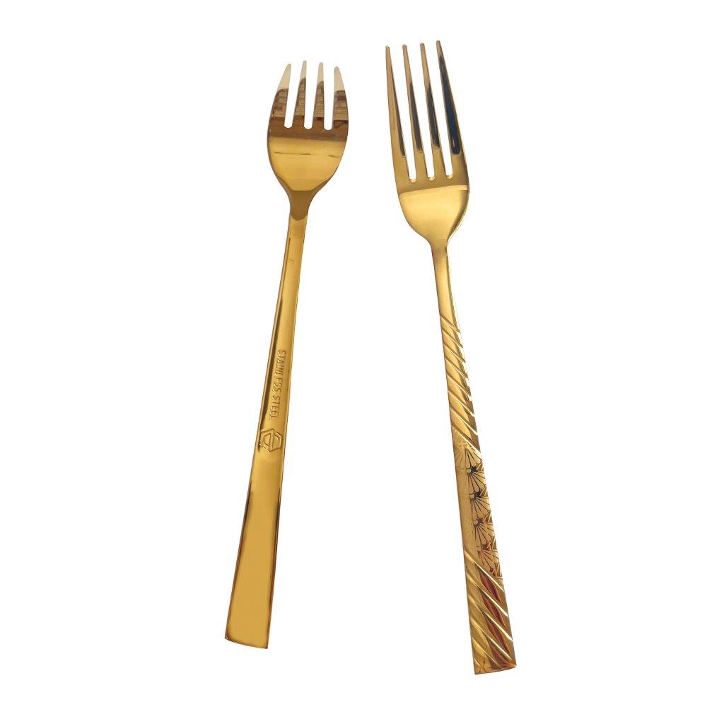 Stainless Steel Fork Set of 6 Pcs ** 20 cm