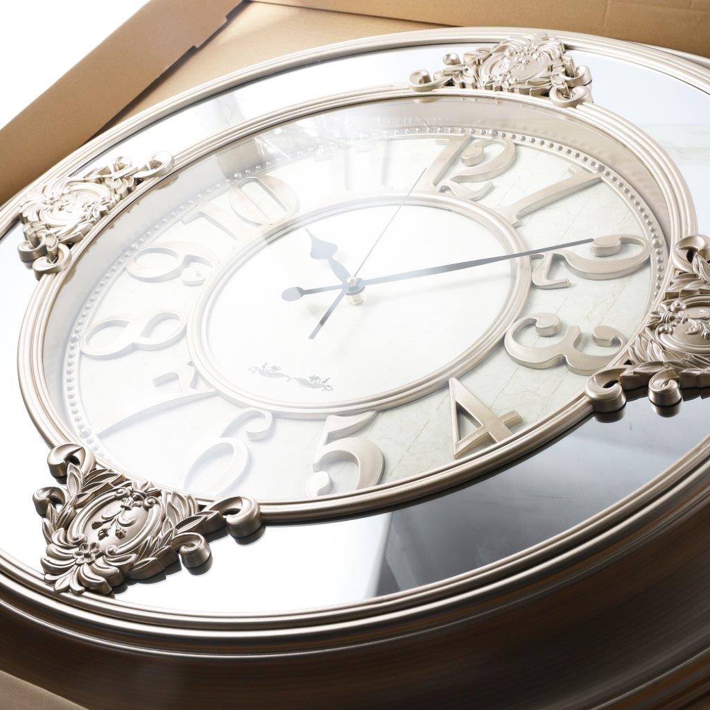 Antique Analog 3d Royal Vintage Design Wall Clock 76*76 cm