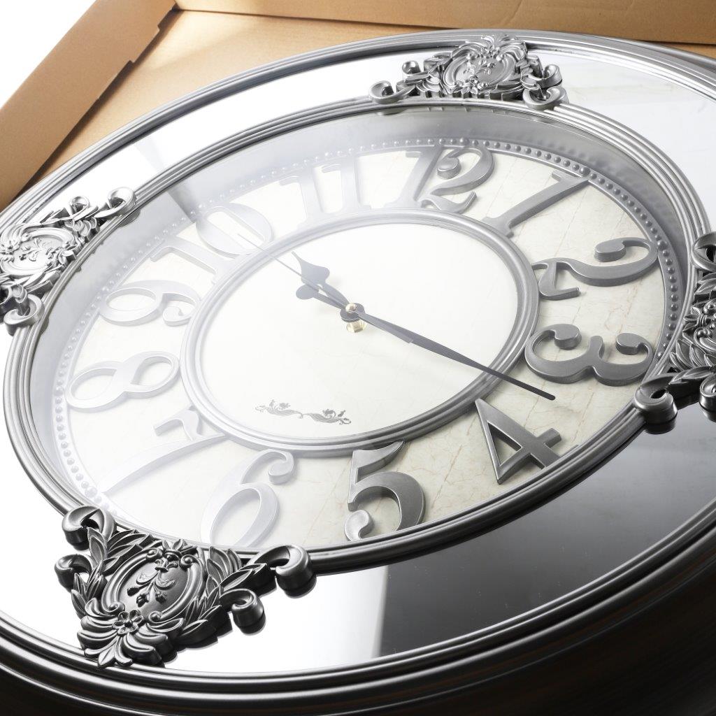Antique Analog 3d Royal Vintage Design Wall Clock 76*76 cm