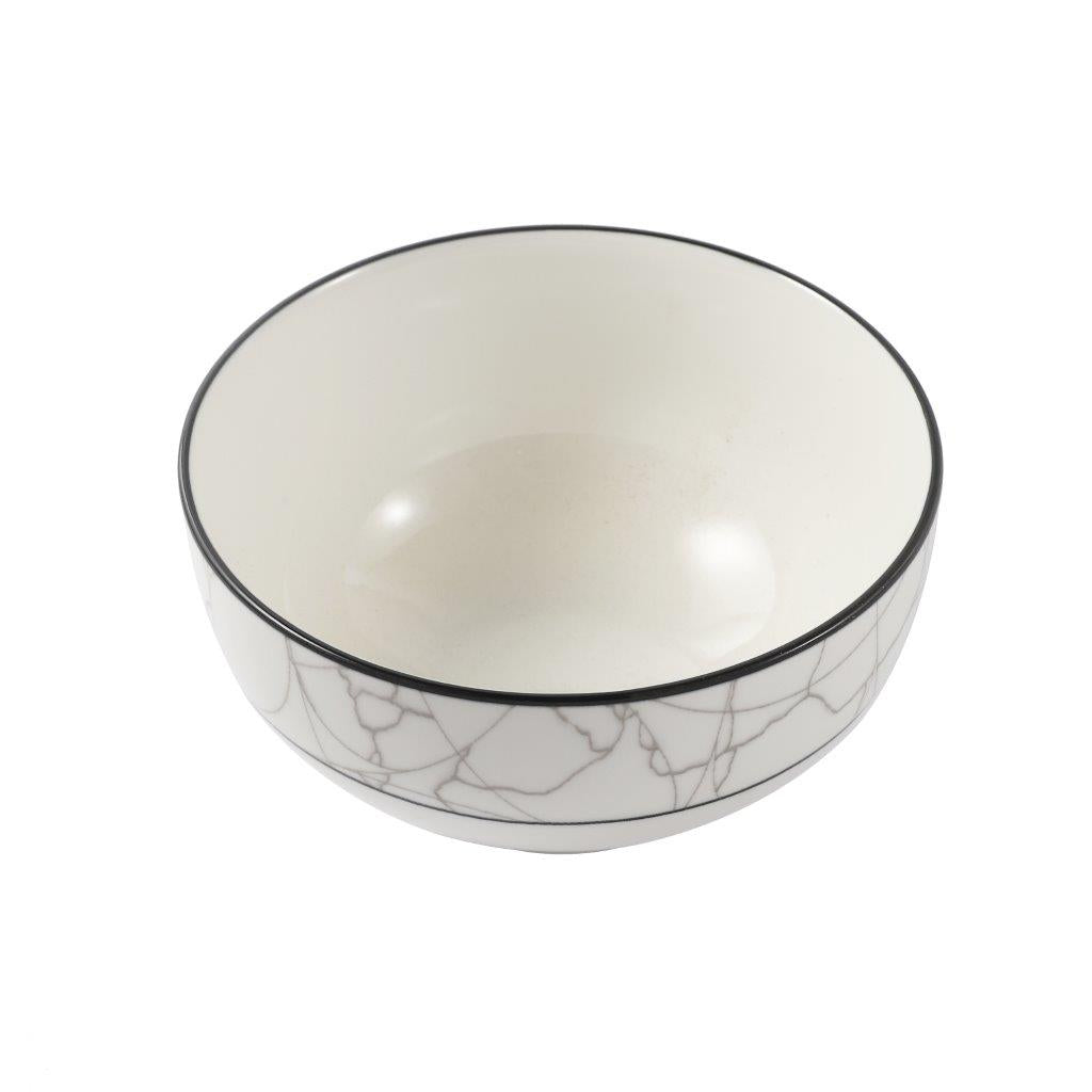 Abstract Print Ceramic Tableware Round Serving Dish Bowl 5 cm
