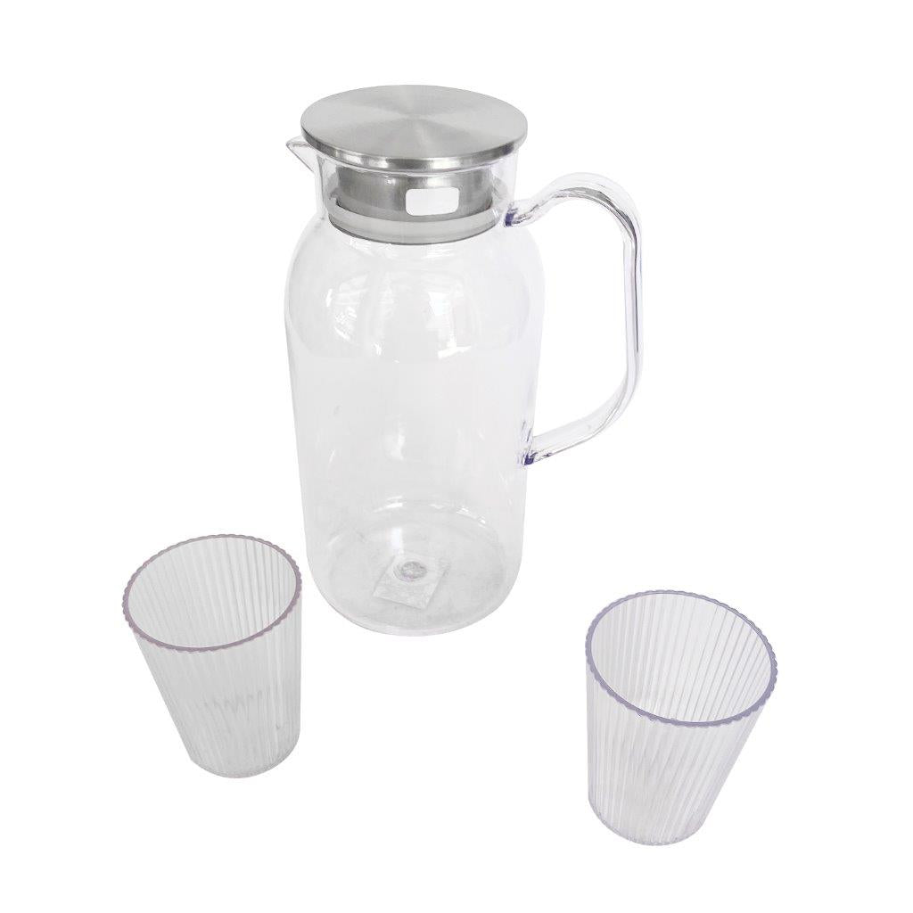 Premium Glassware Glass Water Jug 11*23/7*9 cm