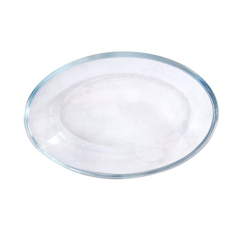 Heat Resistant Round Glass Baking Dish Set of 3 Pcs 2.4/1.6/0.7L