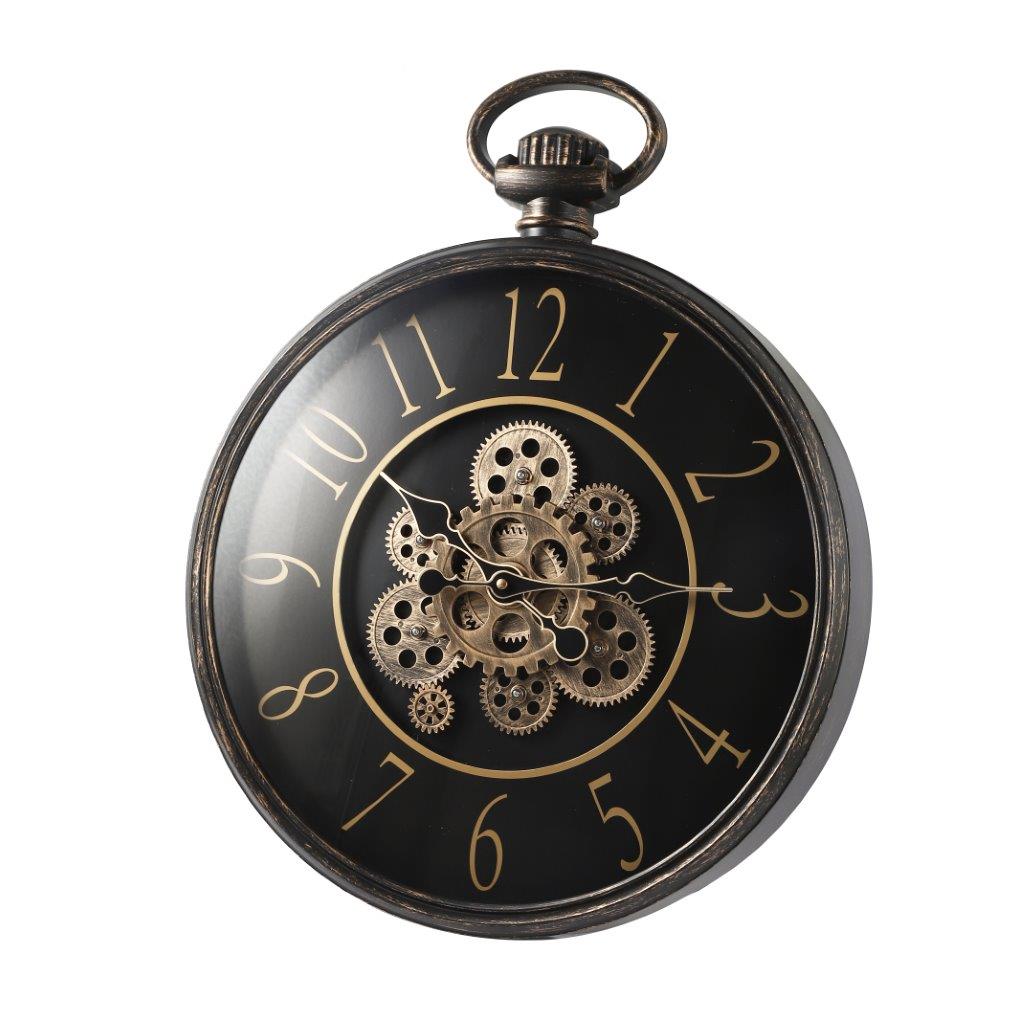 Antique Analog 3d Royal Vintage Design Wall Clock 45 cm