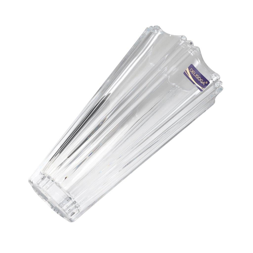 Decorative Centrepiece Crystal Glass Tabletop Flower Vase Assorted Collection 13*24.5 cm