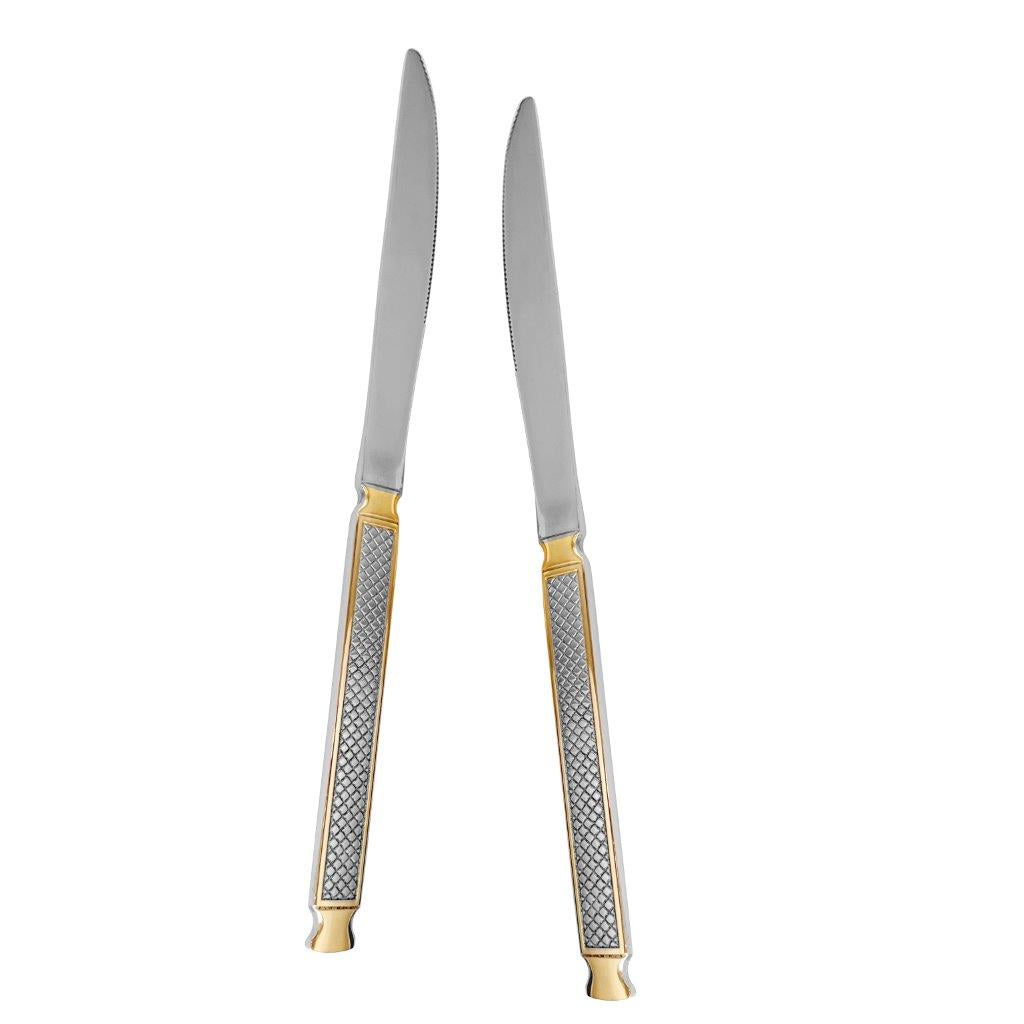 Stainless Steel Table Knife Set of 6 Pcs ** 23 cm