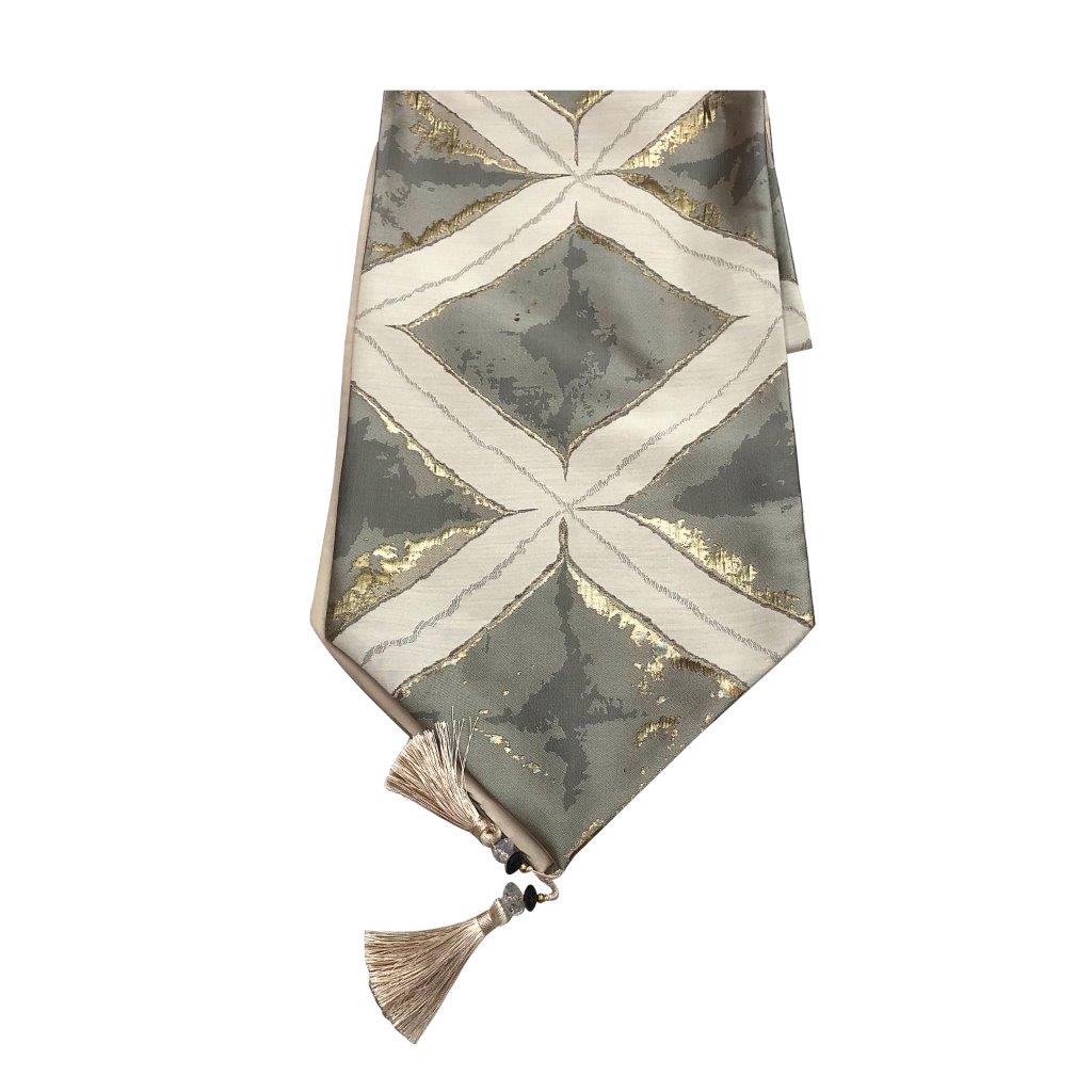 مفرش طاولة مطبخ وغرفة طعام، طباعة متجهية تجريدية 210*30 سم