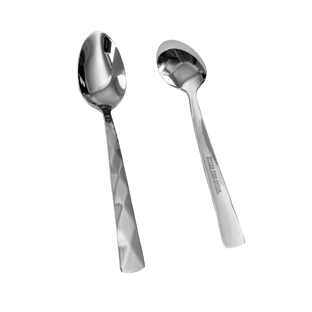 Stainless Steel Dessert Spoon Set of 6 Pcs 13 cm