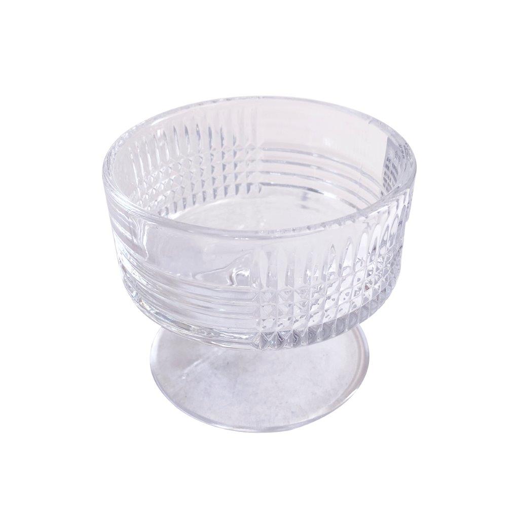 Crystal Glass Ice Cream and Dessert Bowl Set of 6 Pcs 9*7.7 cm