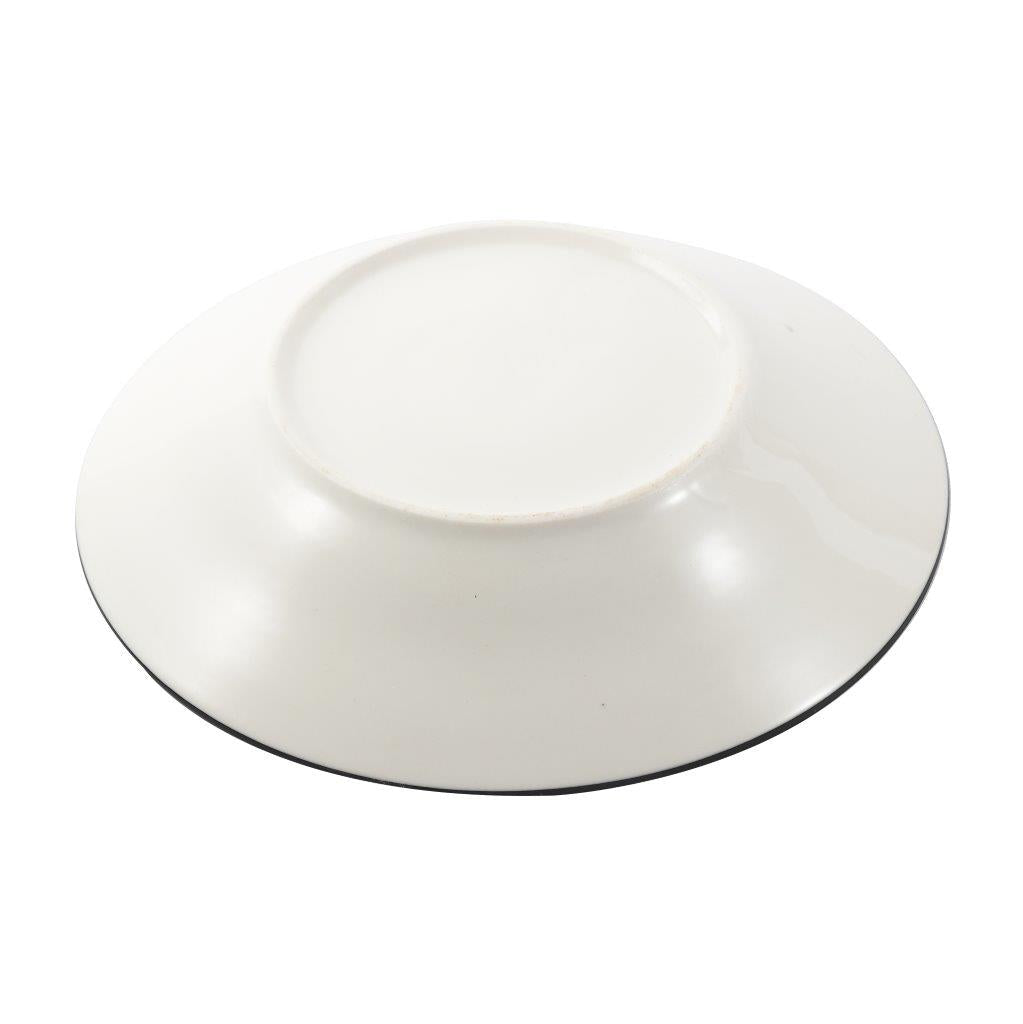 Abstract Print Ceramic Tableware Round Serving Dish Plate 9 cm