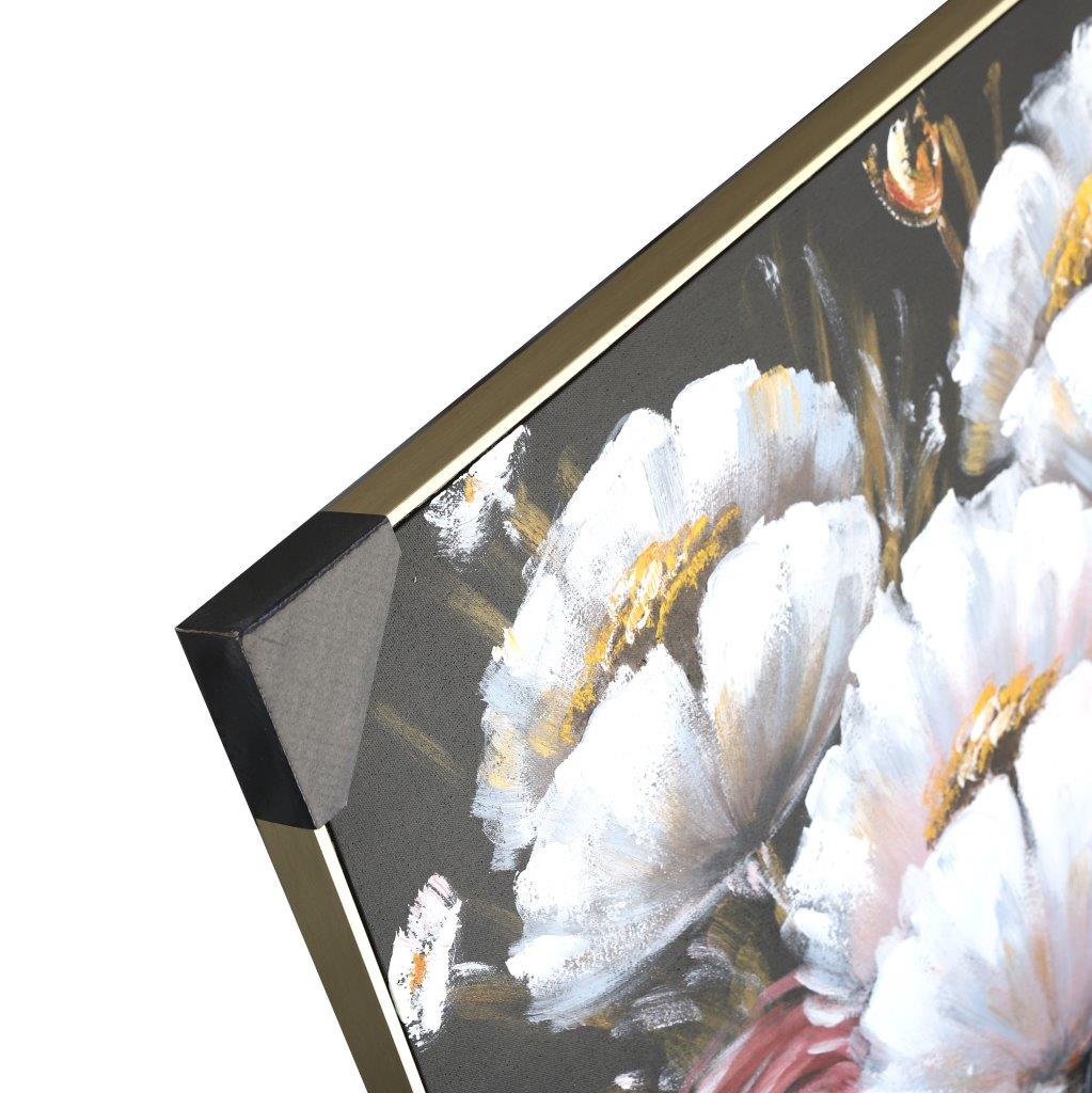 Home Decor Landscape Canvas Wall Art Abstract Colourful Floral Oil Painting PVC Frame 80*120*3.5 cm