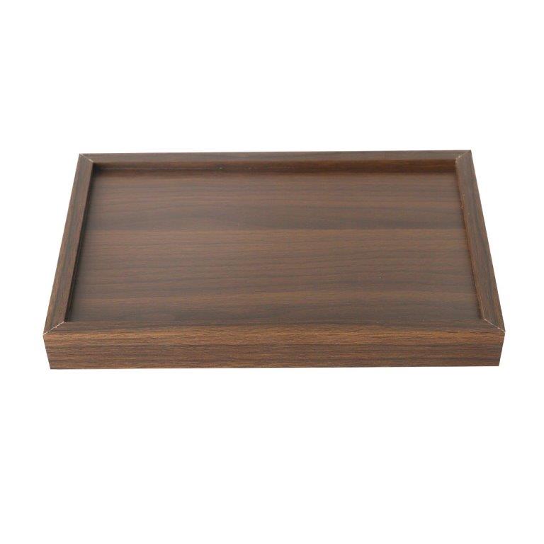 Abstract Deco Food Tray MDF Rectangle Serving Tray Set of 3 Pcs