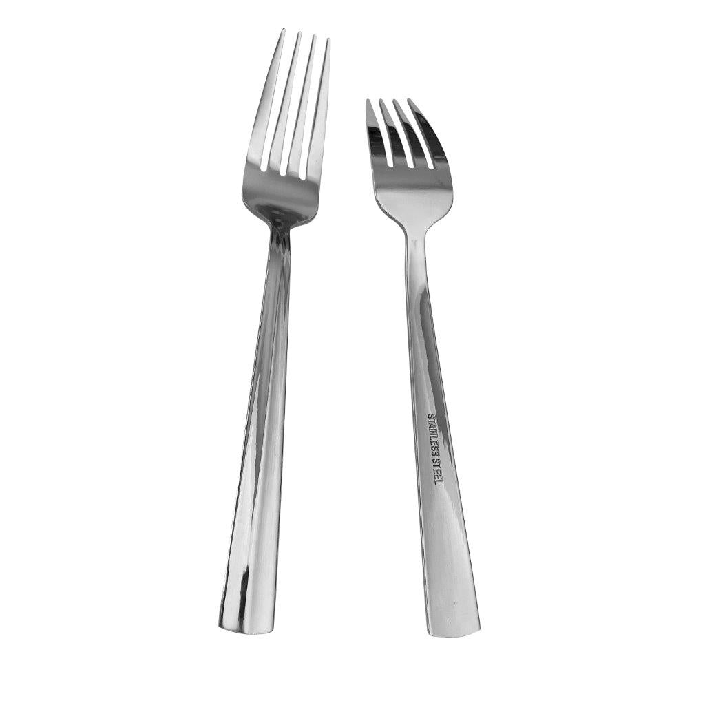 Stainless Steel Fork Set of 6 Pcs 20 cm