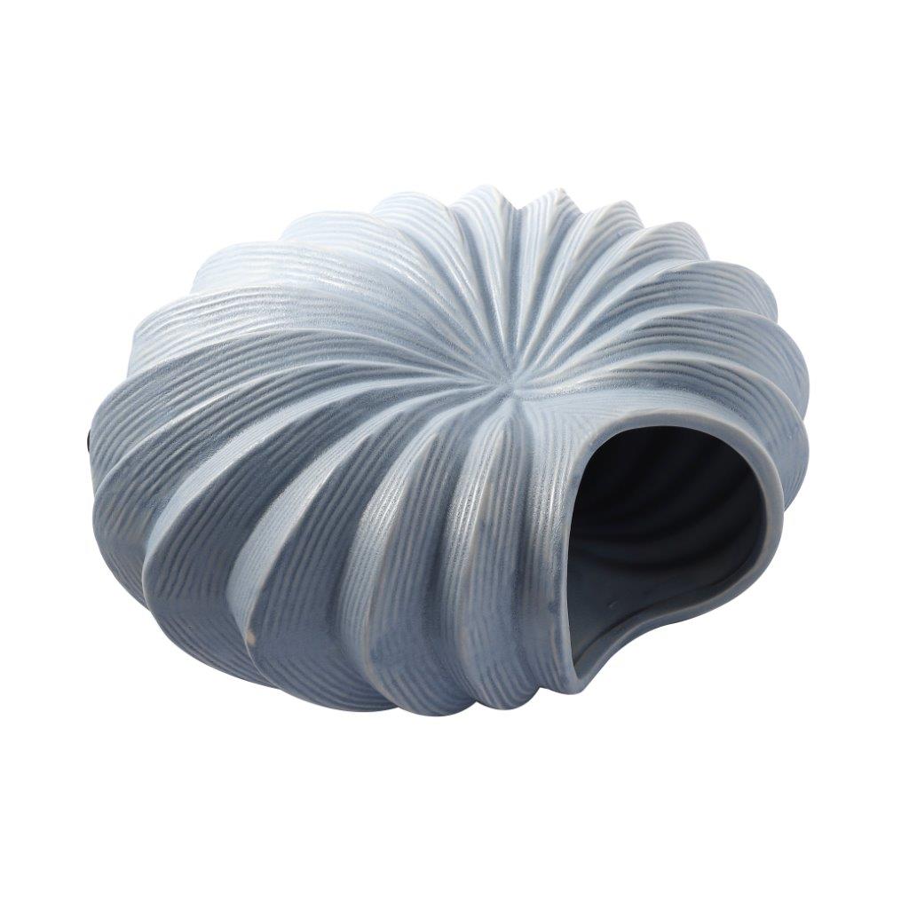 Home Decor Modern Abstract Craft Blue Tabletop Ceramic Vase 30*13.5*28 cm