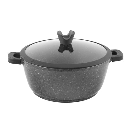 Granite Grey Cooking Pot Induction - 36 cm