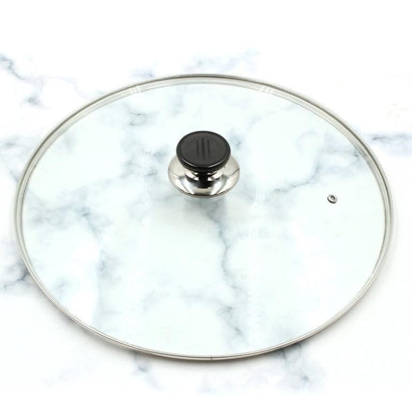 Casserole Sauce Pot Glass Lid 30 cm