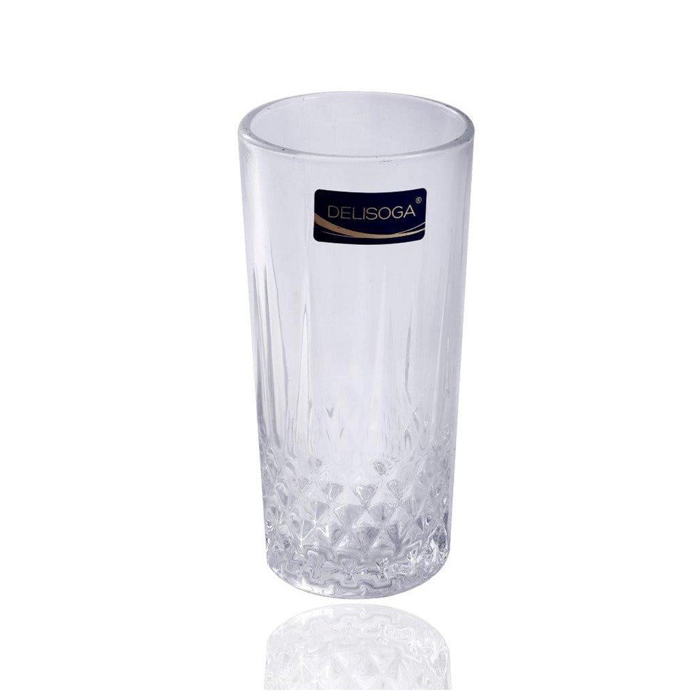 Water and Beverage Drinking Glass Tumblers Set of 6 330 ml