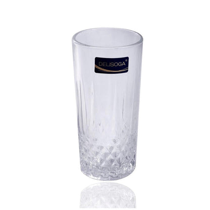 Water and Beverage Drinking Glass Tumblers Set of 6 330 ml