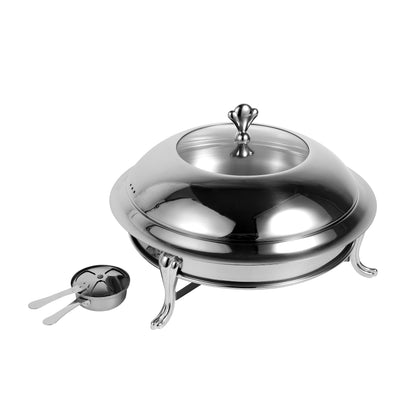 28cm Round Stainless Steel Buffet Warmer