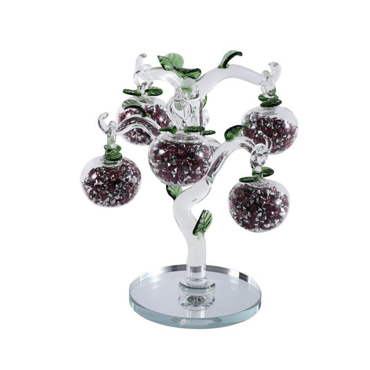 Home Decor Crystal Fruit Tree H - 18 cm