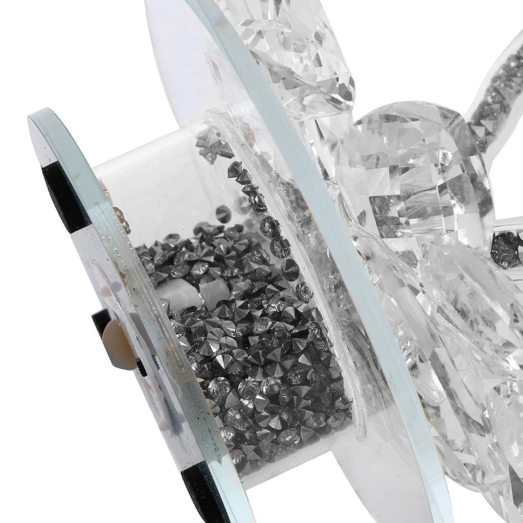 Home Decor Crystal Swan H - 15 cm ; W - 18 cm
