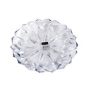 Crystal Glass Serving Dish Round Bowl Plate 34 cm