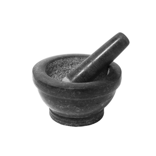 Spice & Herbs Mortar/Grinder and Pestle Stone Large 16*9cm