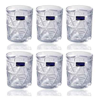 Drinking Glass Tumblers Set of 6 Pcs 340 ml