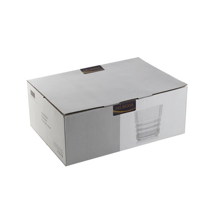 Drinking Glass Tumblers Set of 6 Pcs 370 ml