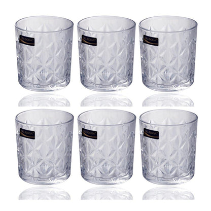 Drinking Glass Tumblers Set of 6 Pcs 340 ml