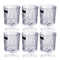 Premium Lead Free Glass Tumblers Set of 6 Pcs 240 ml