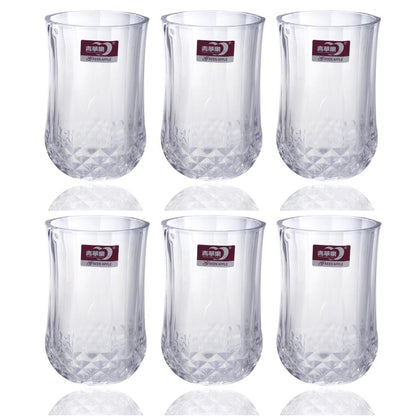 Drinking Glass Tumblers Set of 6 Pcs 320 ml