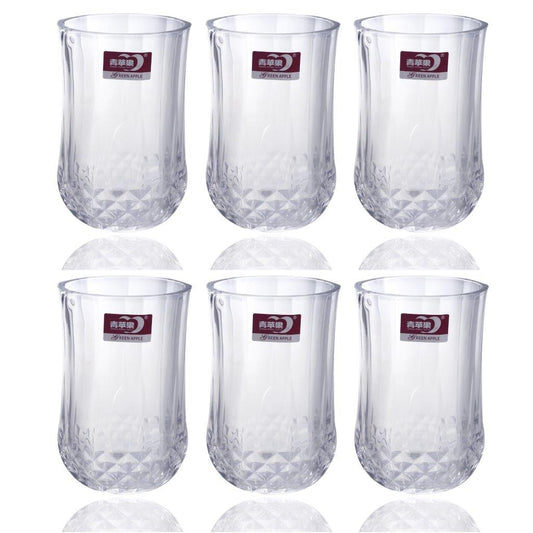 Drinking Glass Tumblers Set of 6 Pcs 320 ml